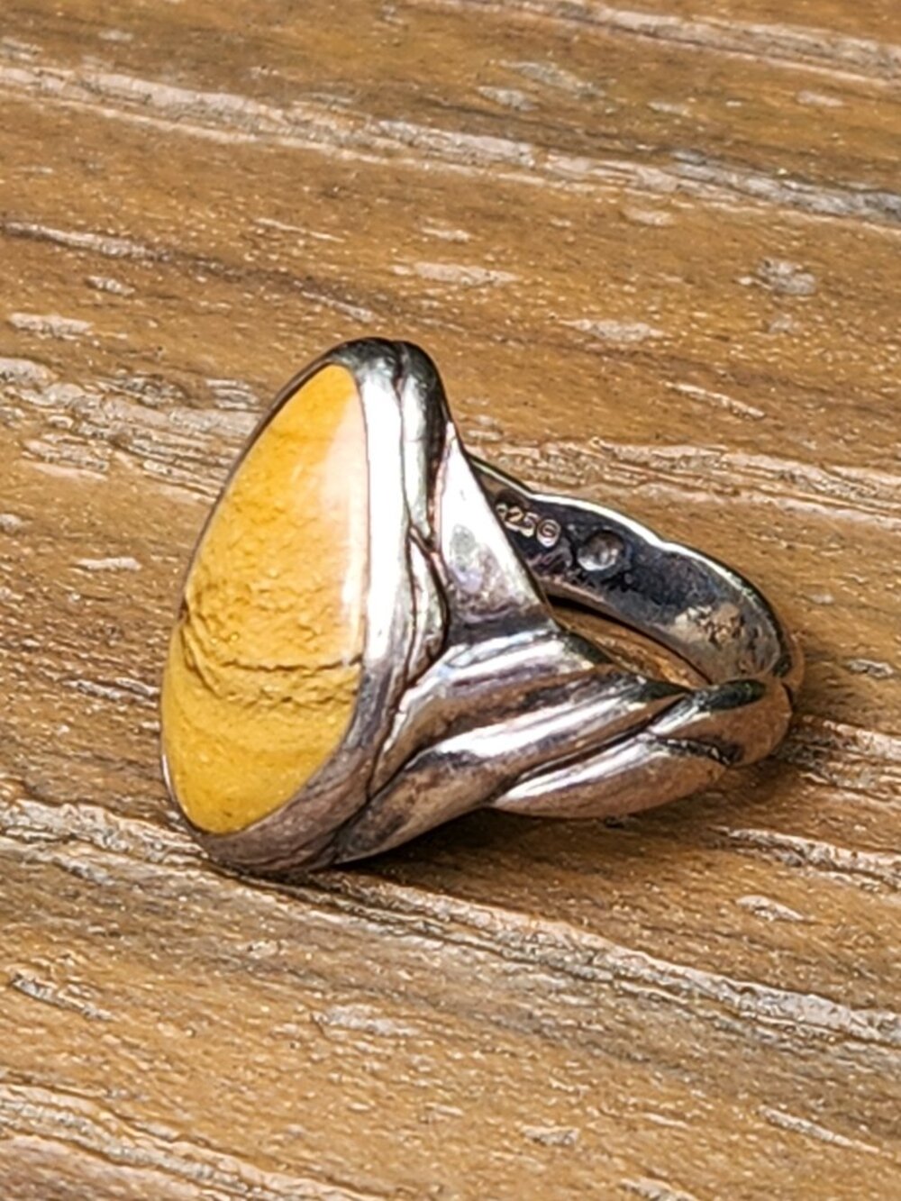 Carolyn Pollack Sterling Silver JASPER RING, size 8 - Picture 6 of 15